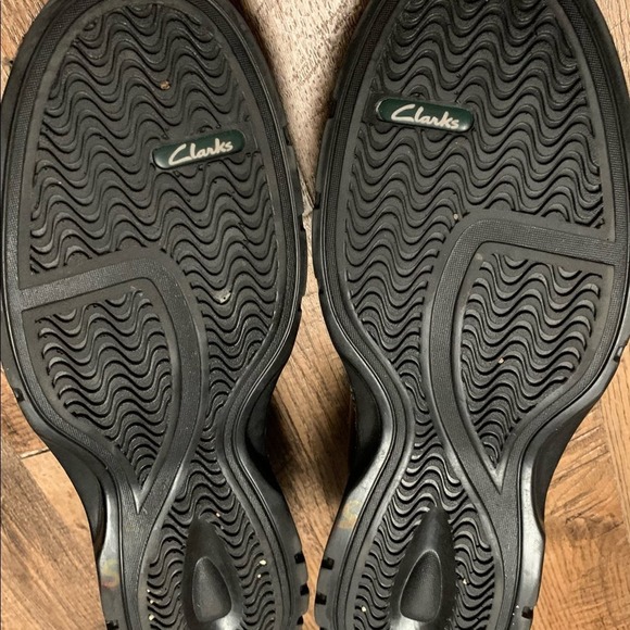 CLARKS ESCALADE STEP Sienna Brown LightweightLeather Flexible Soles 10 1/2 M - Picture 4 of 5